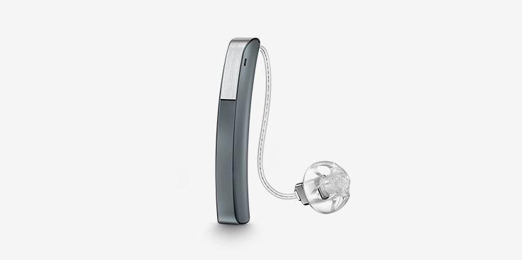 Slim Receiver-In-Canal hearing aid
